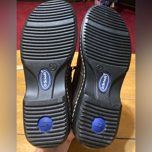 NWOT Ladies Size 5 1/2 DrScholl’s Cloud Brown Leather PullOn Boots With Zippers - Picture 2 of 16